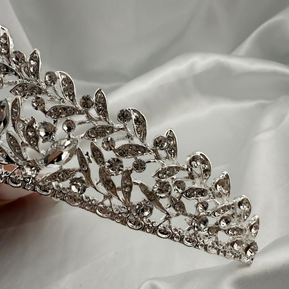Wedding Party Elegant Silver Tiara